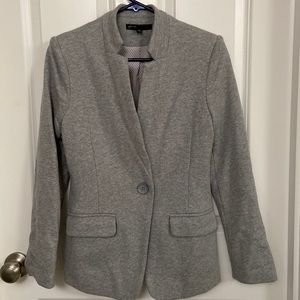 Gibson Inverted Notch Collar Cotton Blend Blazer